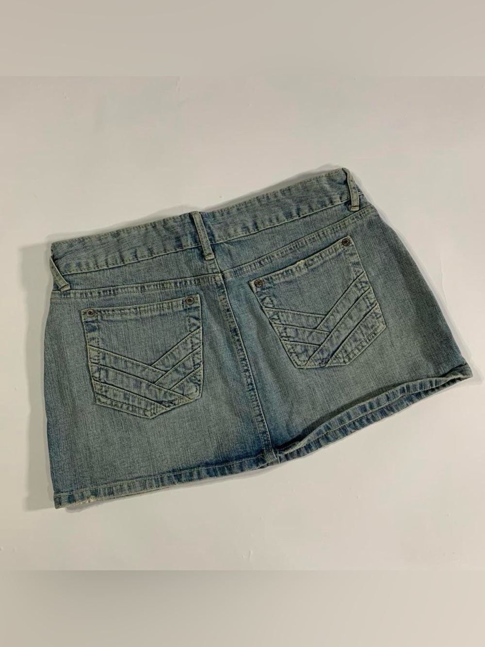 Y2K Rue 21 Denim Mini Skirt Size 1/2 Low Rise